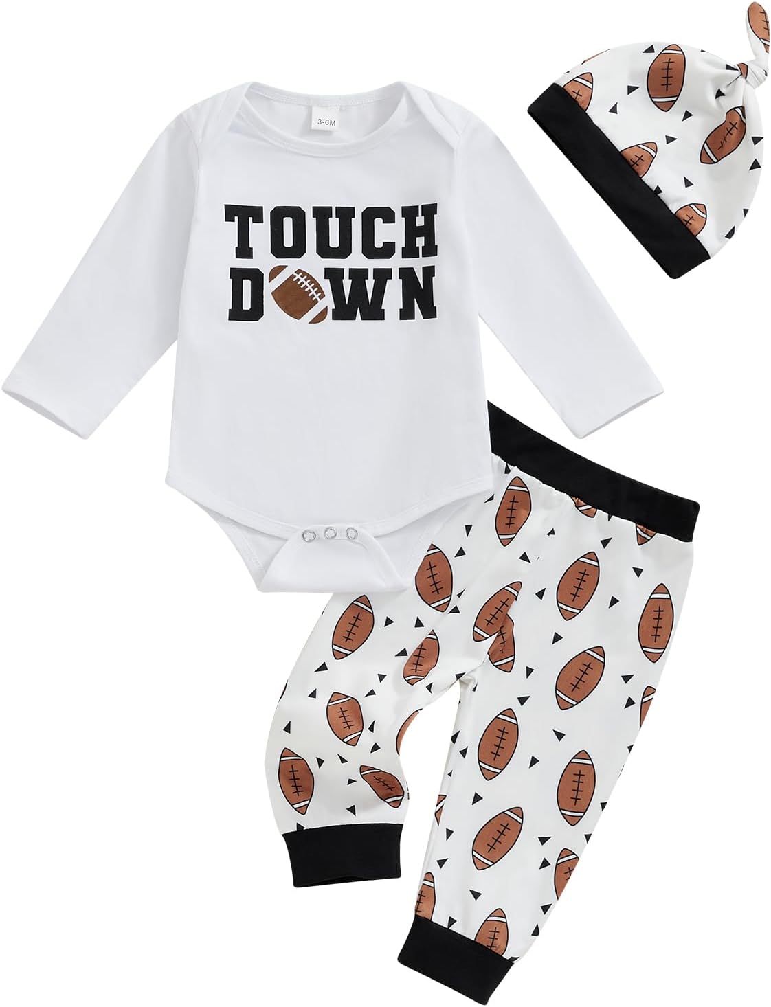 Perfect Romper Sweatpants Set for Newborn Boys