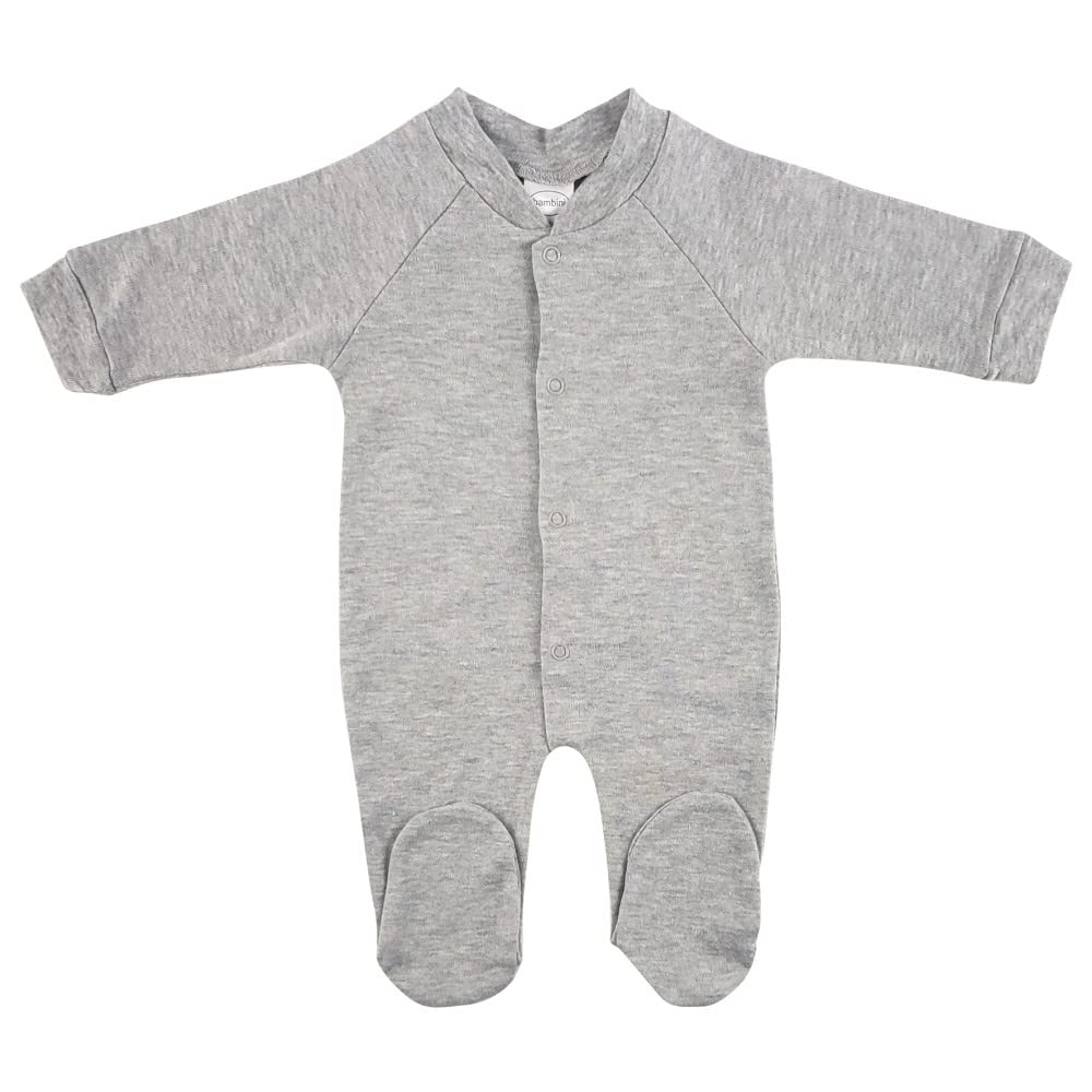 Bambini-Bambini Snugger Heather Grey 2-PieceClosed-Toe Sleep Play