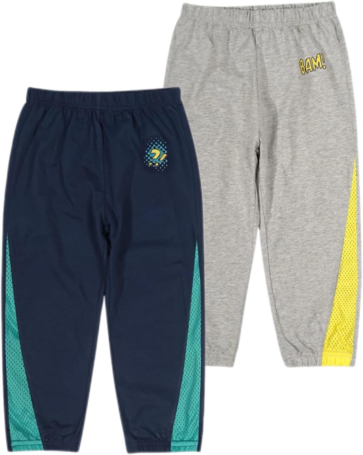 Perfect for Little Boys 2-Pack of Cotton Joggers for Kids