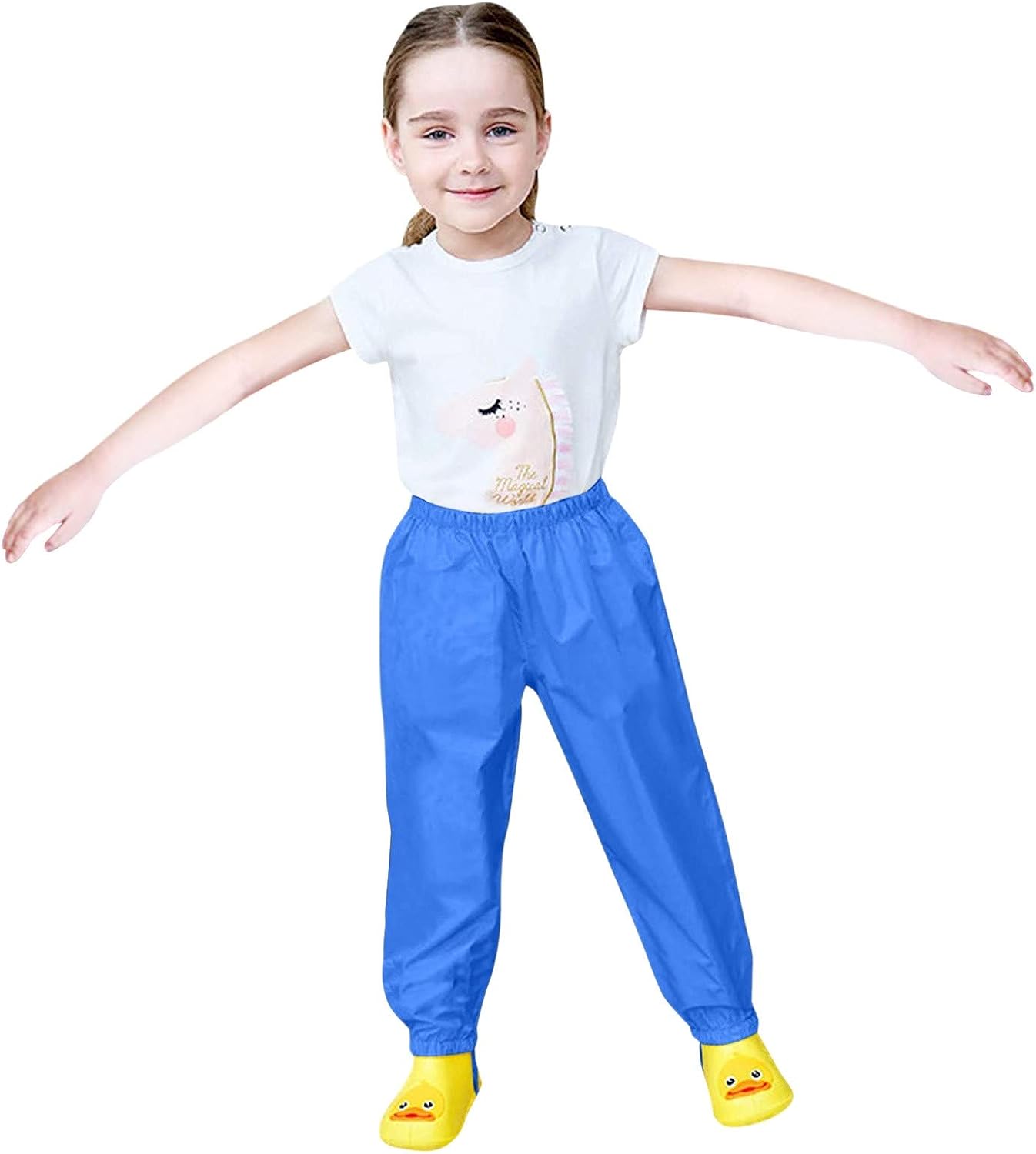 Adjustable Reflective Cotton-Poncho for Toddler Rainwear
