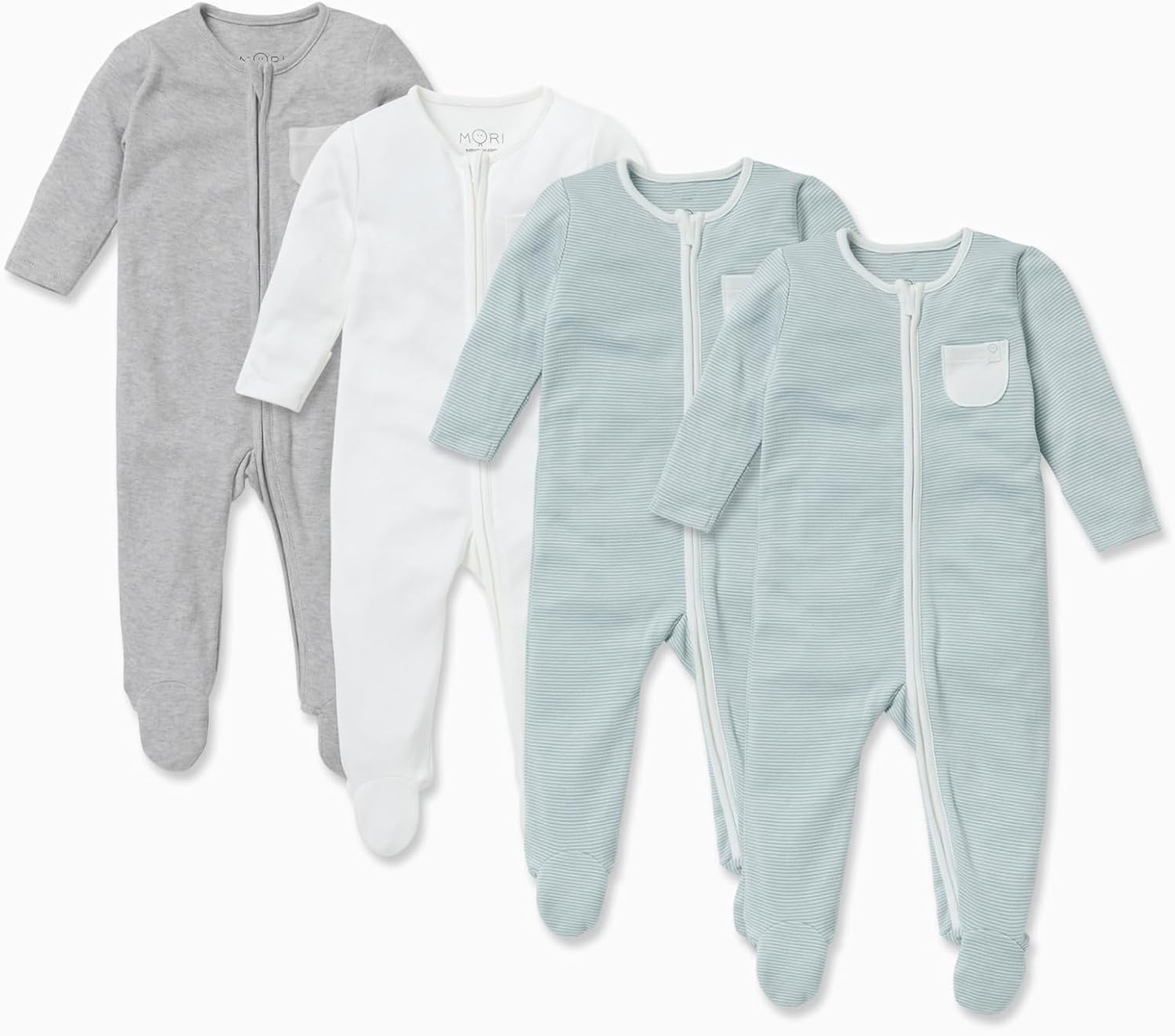MORI Baby Pajamas 4-Pack