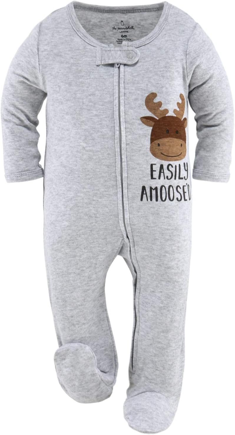 Snug Stylish The PeanutshellFooted Baby Sleepers