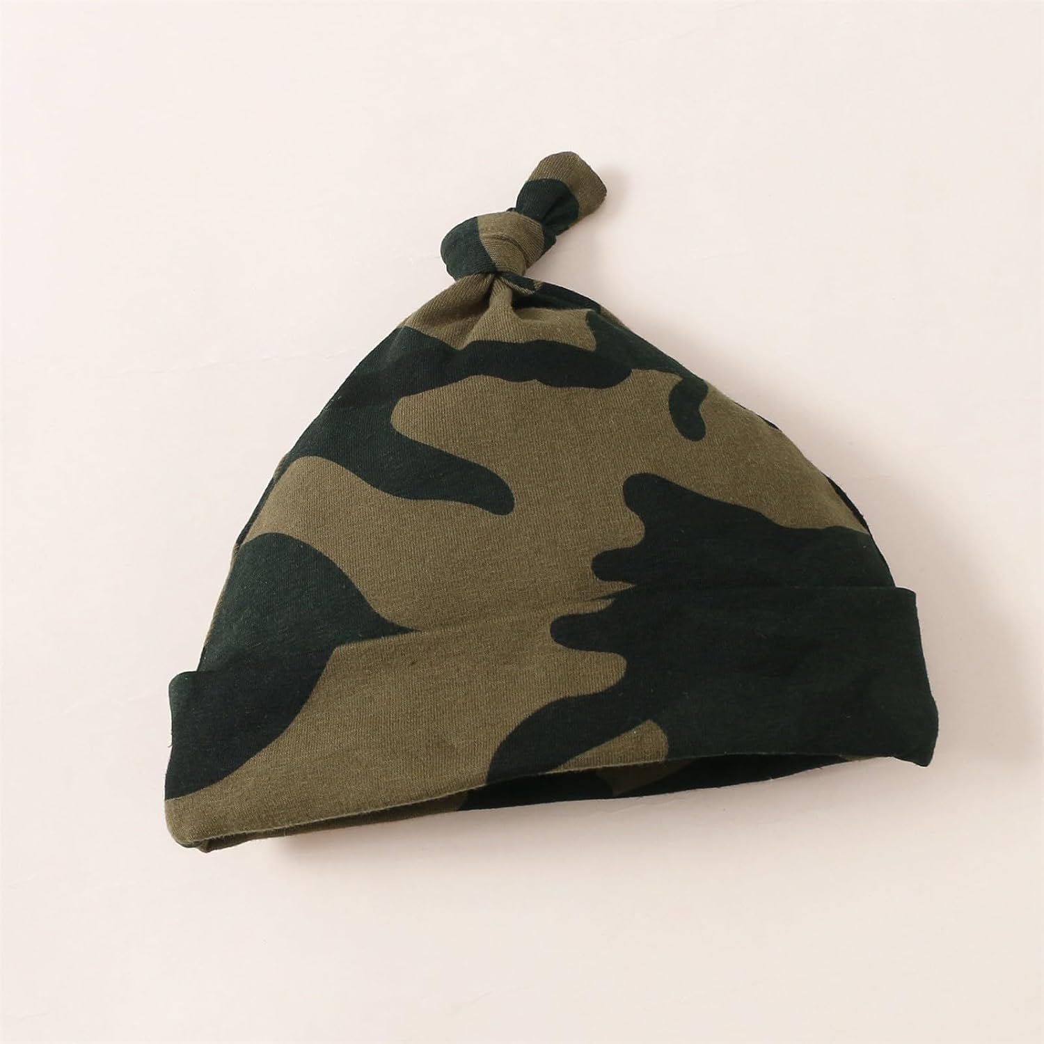 3-Month-Old Boys Comfortable Camouflage T-Shirt Shorts Set