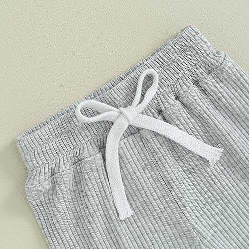 Biayxms infant boys 3-pack jogger pants drawstring