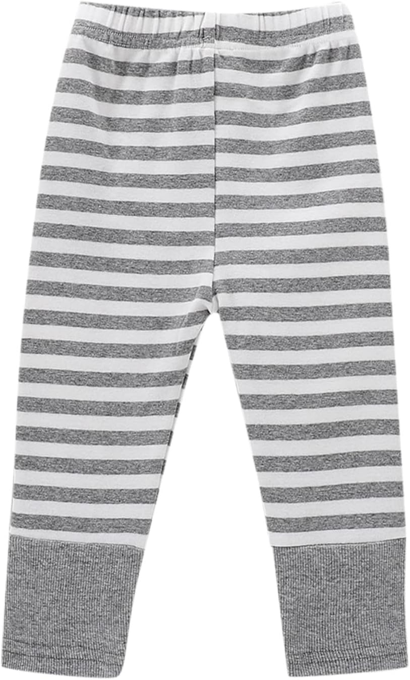 Generic Boys Striped Patchwork Pants for Infants Toddlers