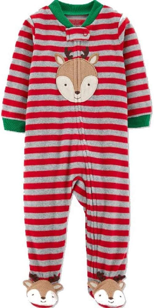 Just One You Baby Boys Reindeer Microfleece Sleep N Play 3 Months