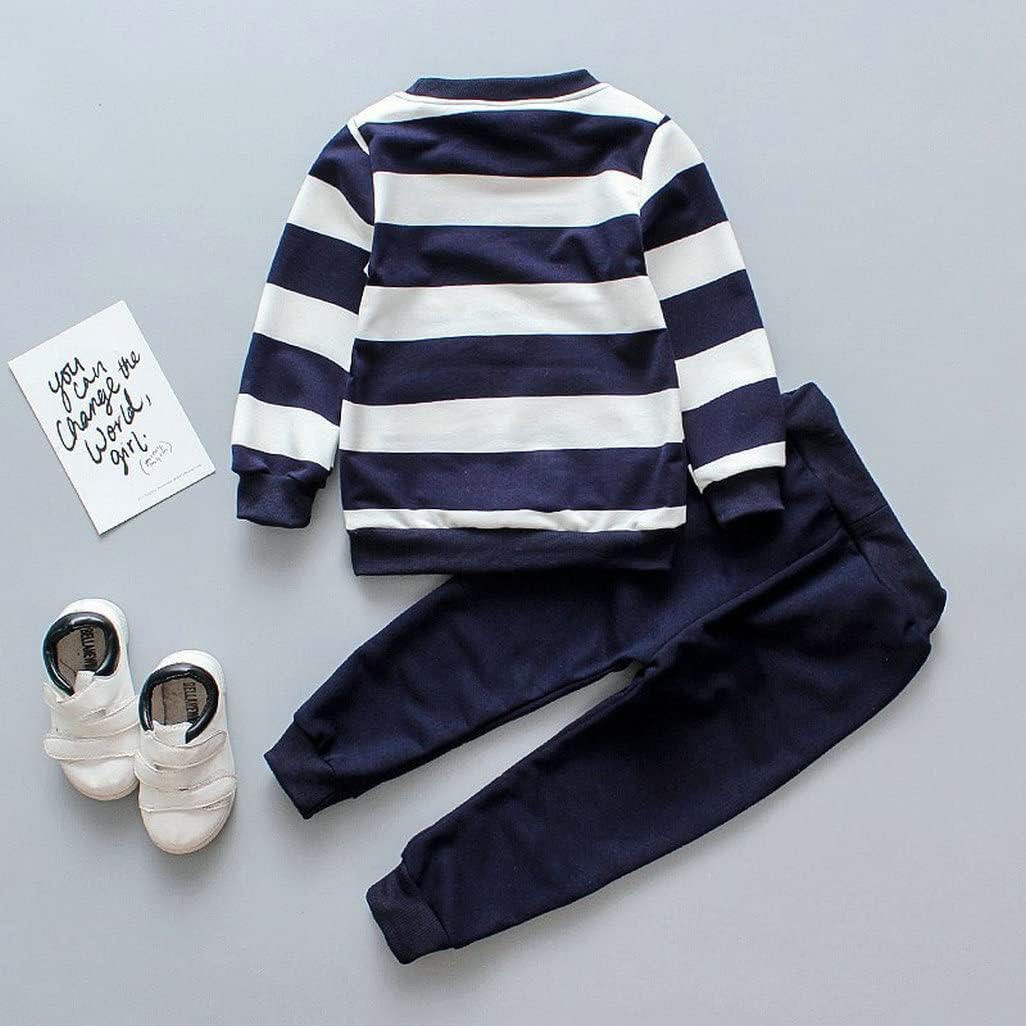 Striped Bear Pjs for Kids