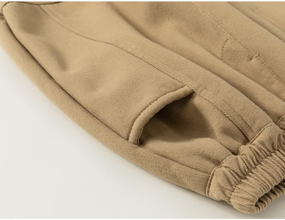 Cotton Fleece Jogger Pant for Toddler Boys - Warm Stretchy and Stylish