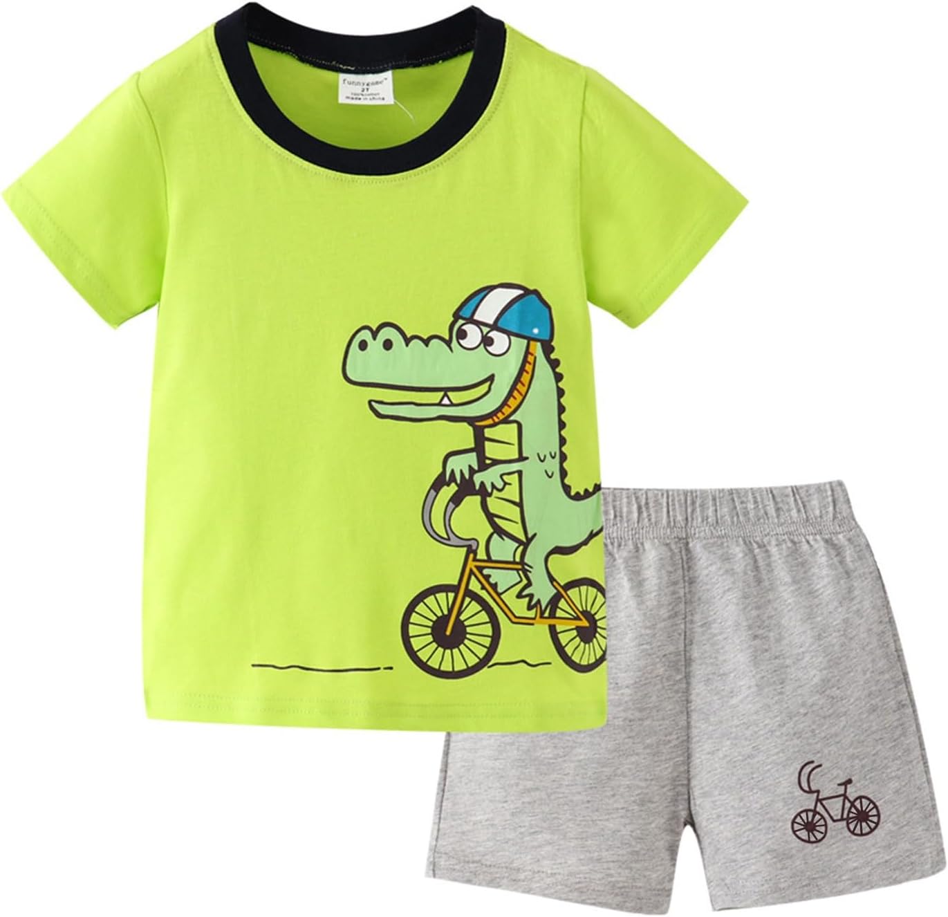 Toddler Boy Summer 2-Piece Camouflage Outfit