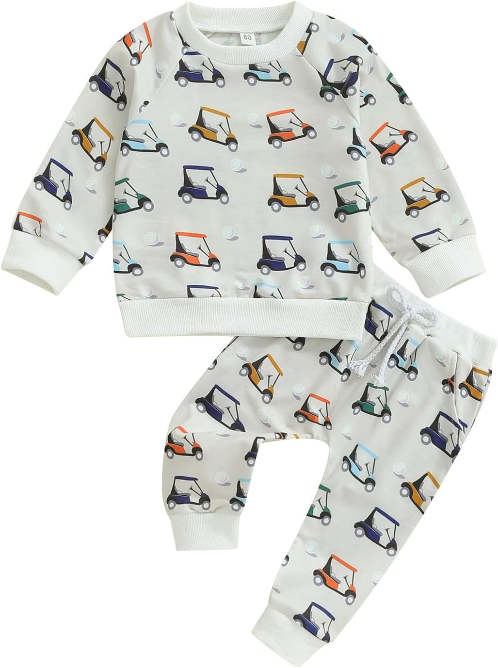 Ynibbim Toddler Boys Autumn Sweatsuits