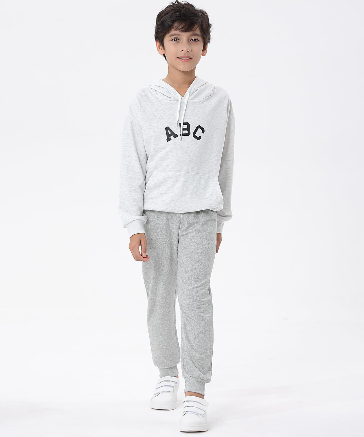 GFQLONG Toddler Boys 2-Pack Cotton Active Jogger Sweatpants