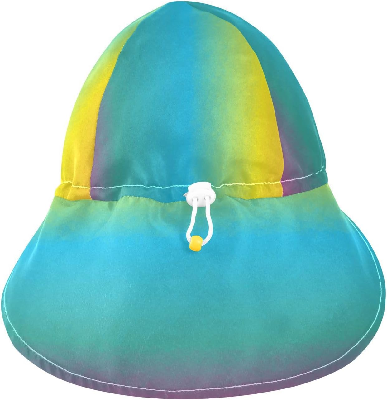 Adjustable Pink Gradient Toddler Sun Hat