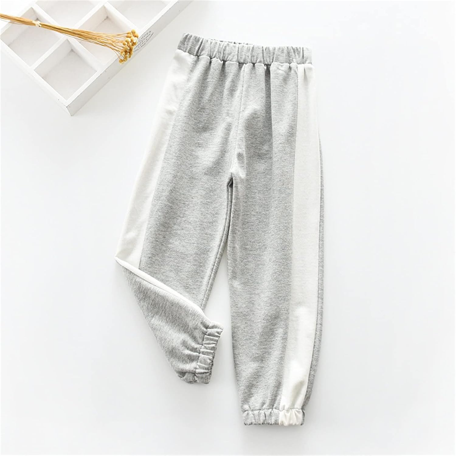 Boys Jogger Pants RNTOP Cotton Lightweight Joggers for Boys Trendy Elastic waist