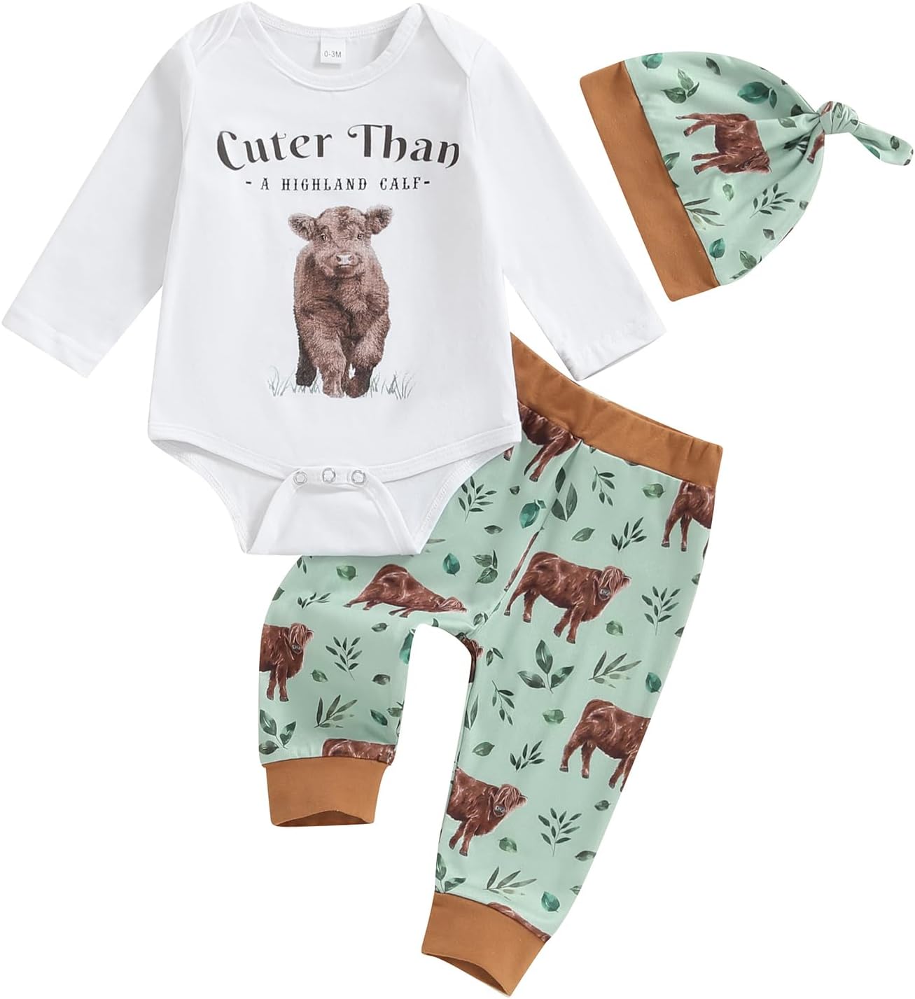 Perfect Baby Boy Farm Clothes for Newborns Coming Home