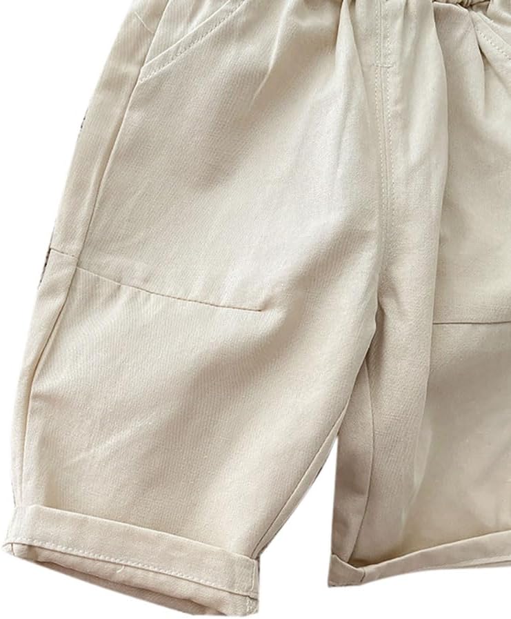 Hwafan Toddler Boys Pants Khaki 1T