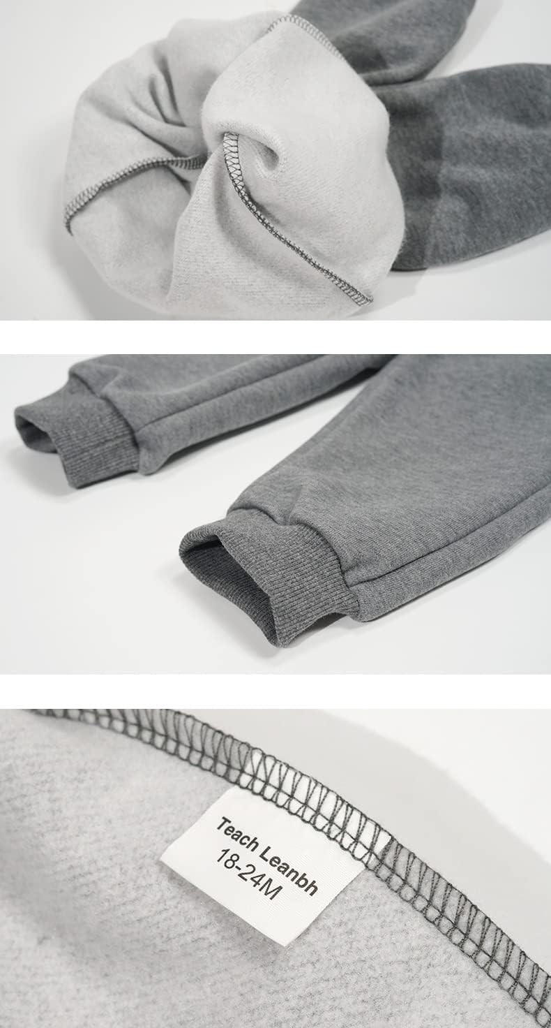 2-Piece Thick FleececgPants for Kids