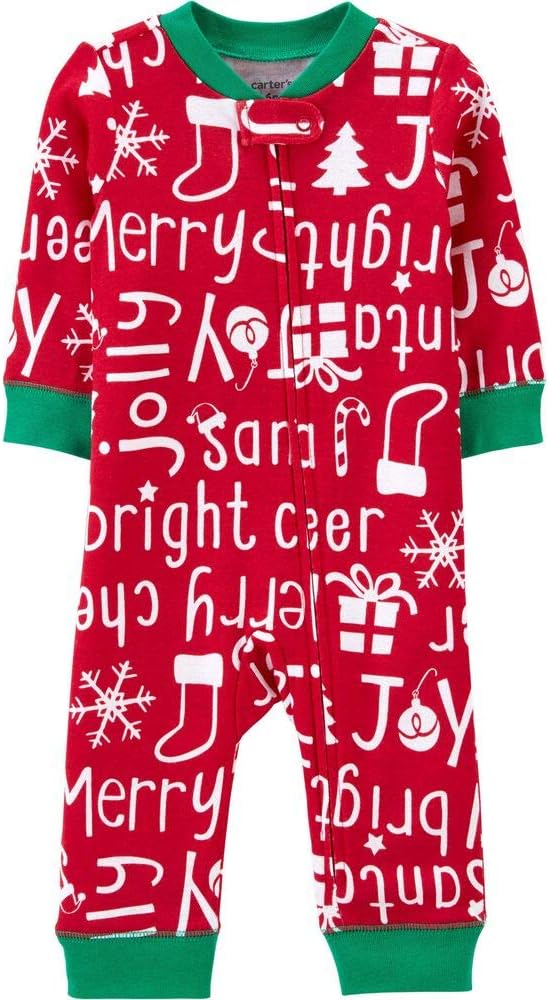 Carters Baby BoysRed Merry Bright Sleep Play Set