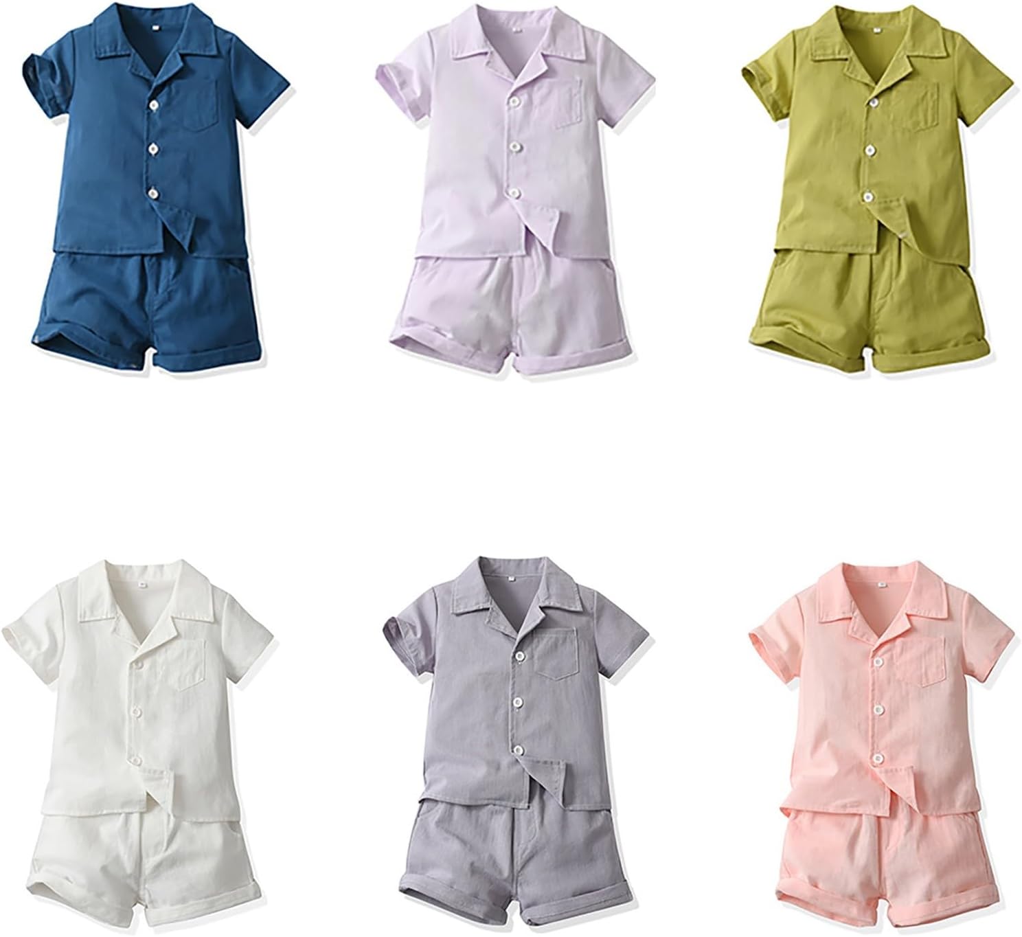 2-Piece Toddler Boys Cotton Set