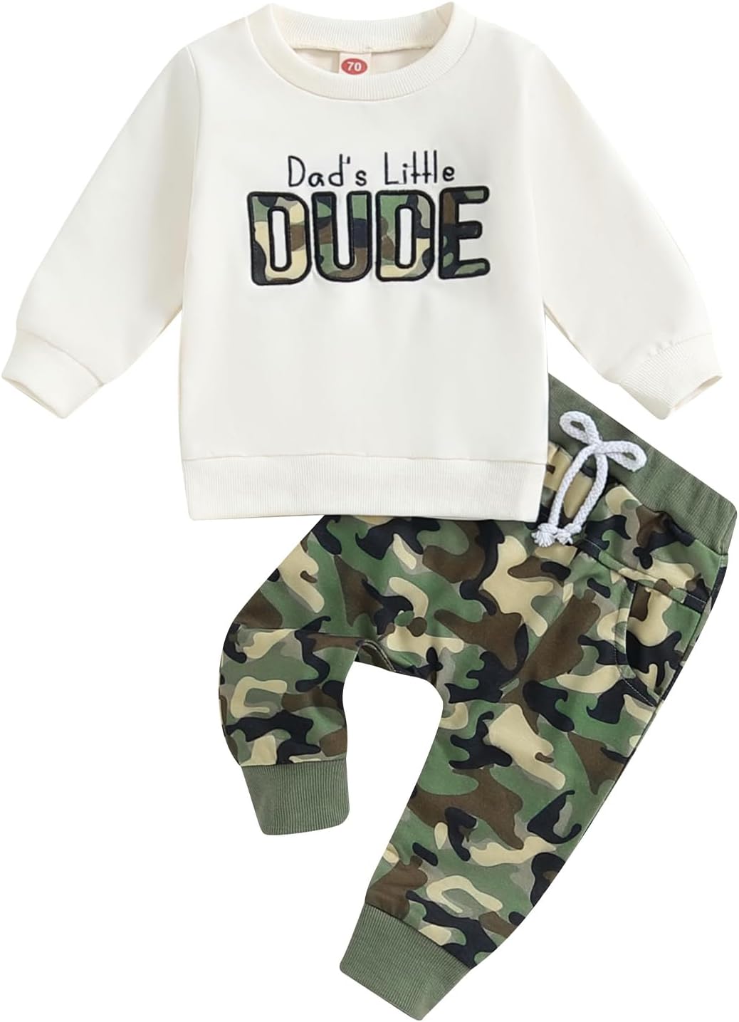 Camouflage Baby Boys Set - Soft Breathable Sweats