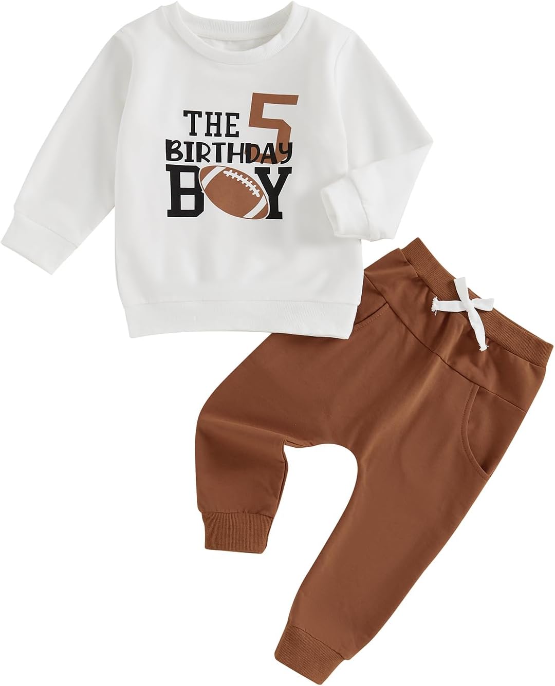 Adobabirl Baby Boy Birthday Outfit Set - Fun Cozy