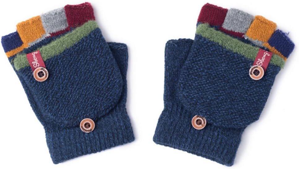 Kids Winter Gloves Mitten Set for Boy Girl