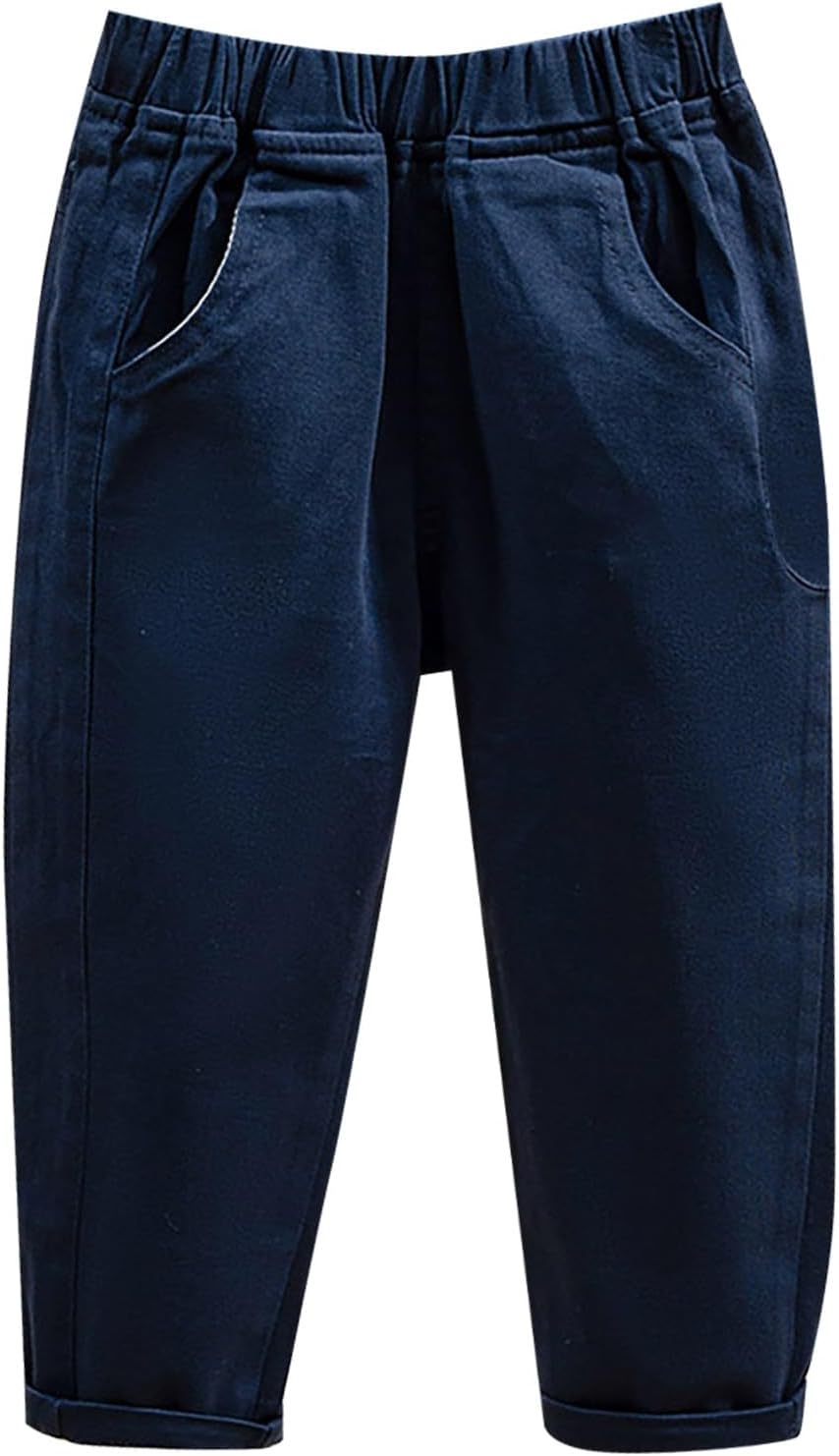 Baby Boys Toddler Pull On Jogger Pants Fall Winter Outfit