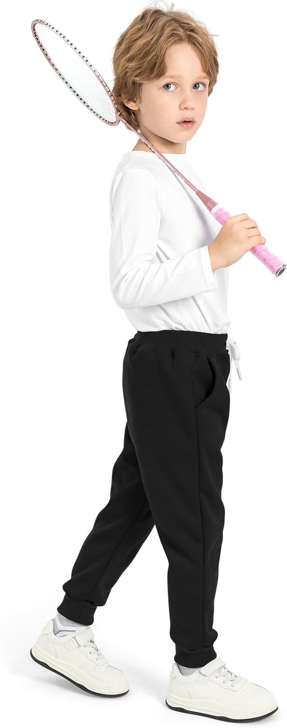 Resinta 3-Pack Pull-On Fleece sweatpants for boys