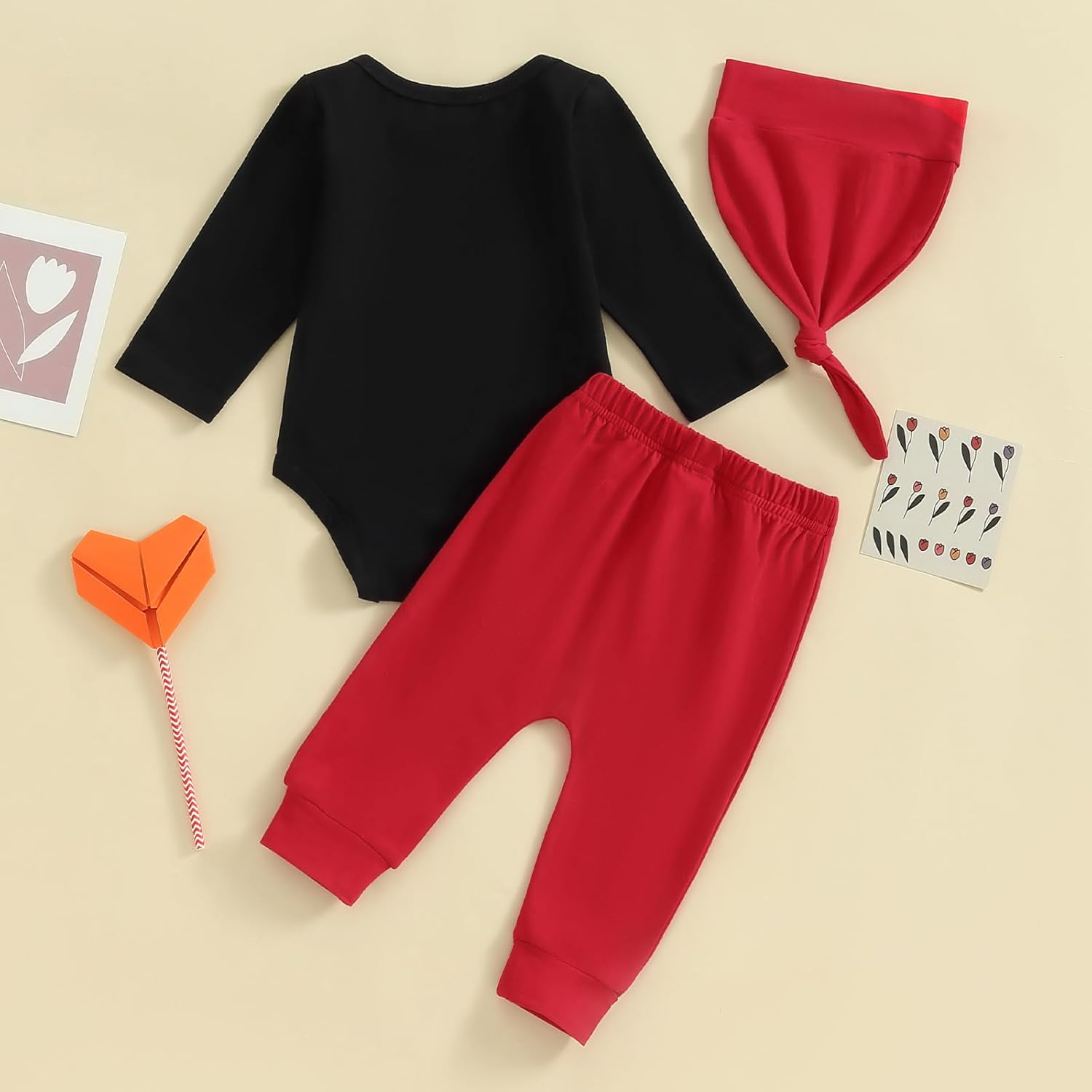 Perfect Valentines Day Boys Newborn Outfit Set