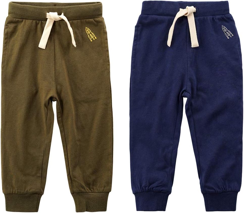 toddler boys girls rocket active jogger pants with drawstring 1-6t