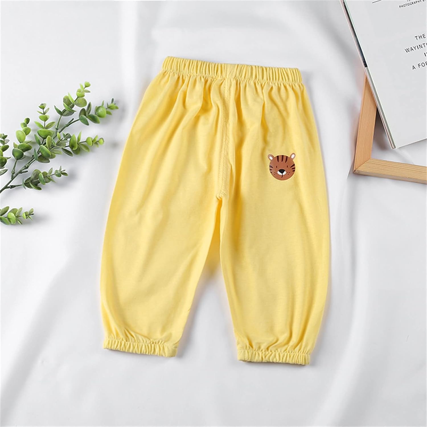 Stylish Elastic Pull-Off Sweatpants for Kids Boys Girls