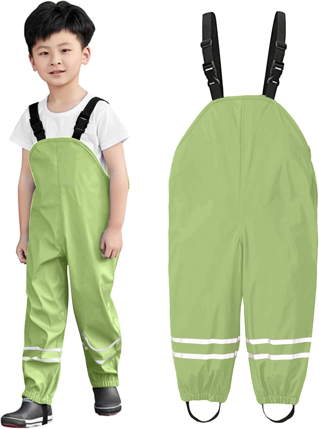 Waterproof Rain Pants for Toddlers Boys Girls