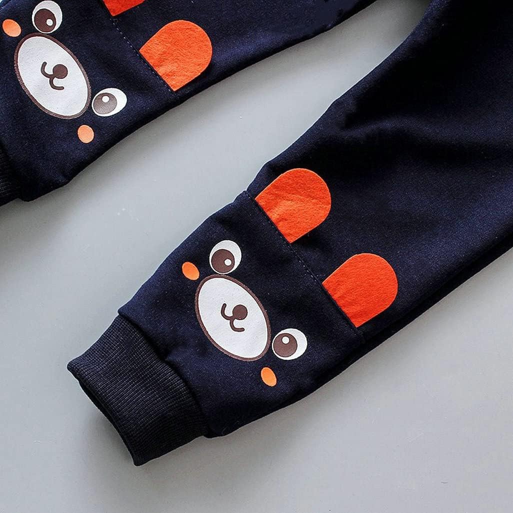 Striped Bear Pjs for Kids