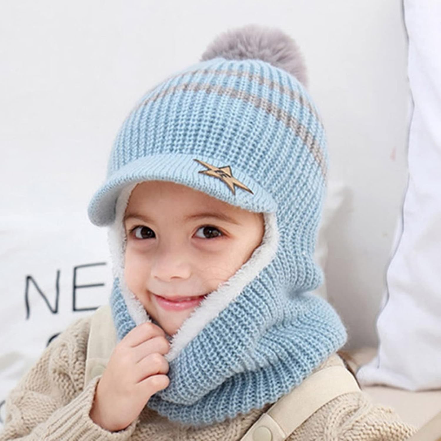 warmth style winter hat set for kids