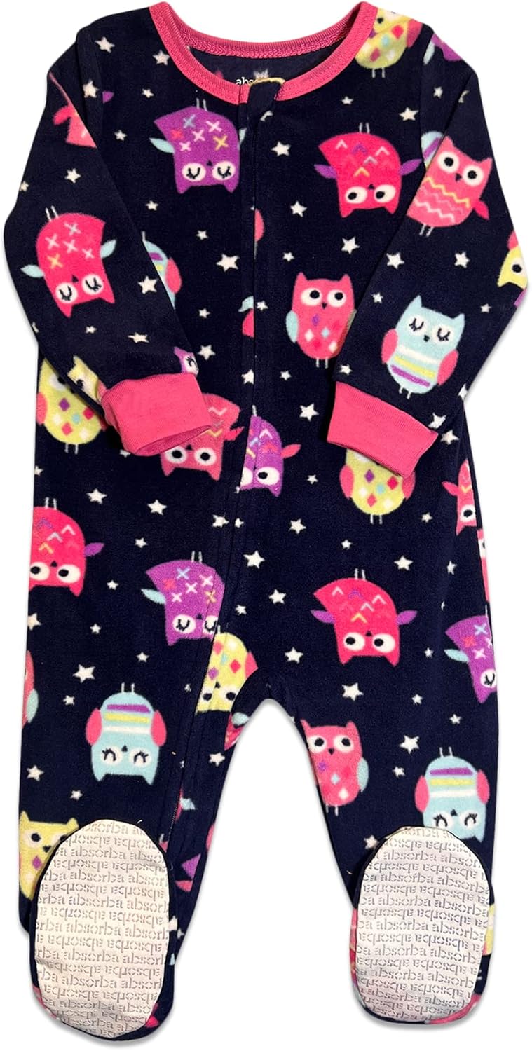 Royal Boys Non-Slip Fleece Sleepers