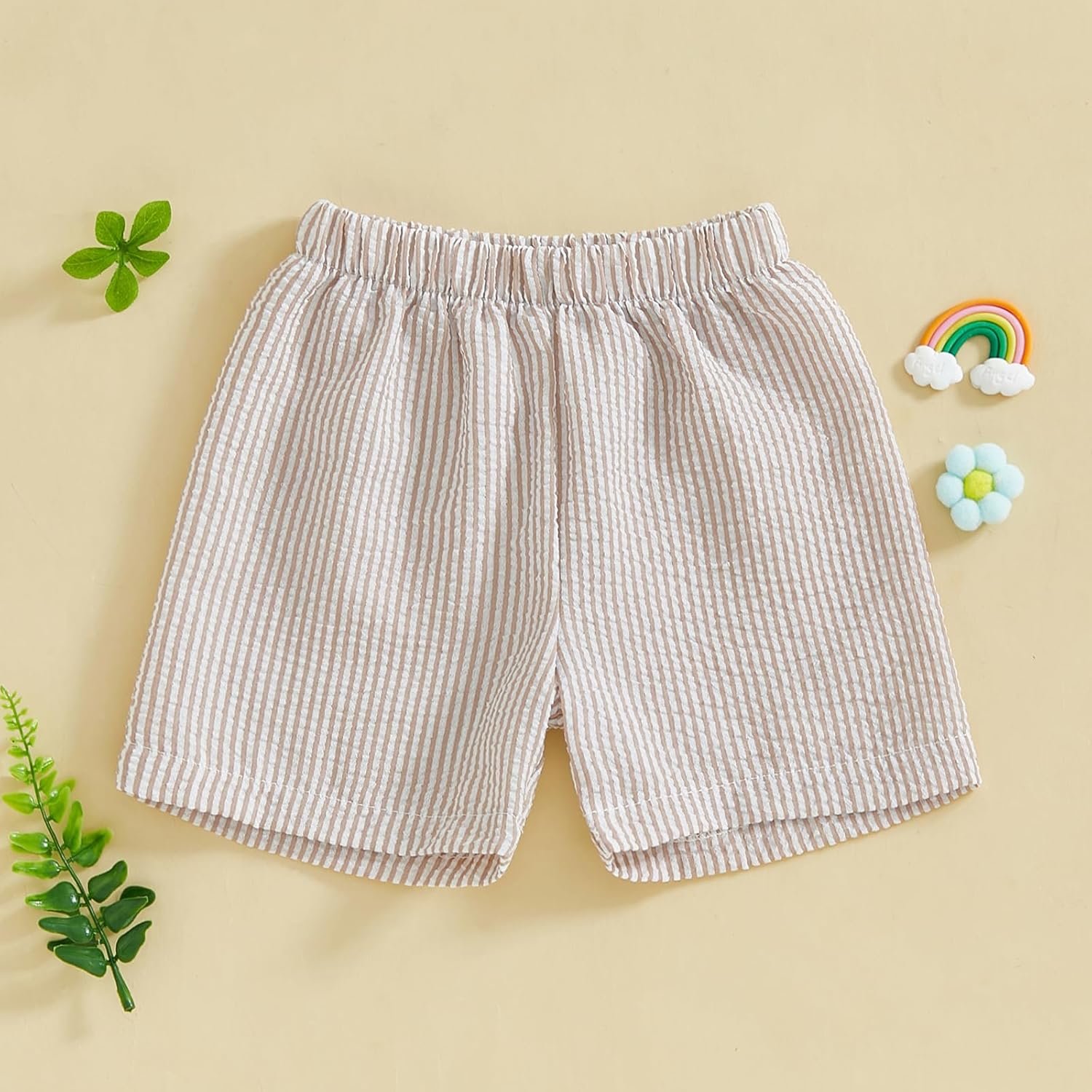 Pivanzore Plaid Gingham Shorts
