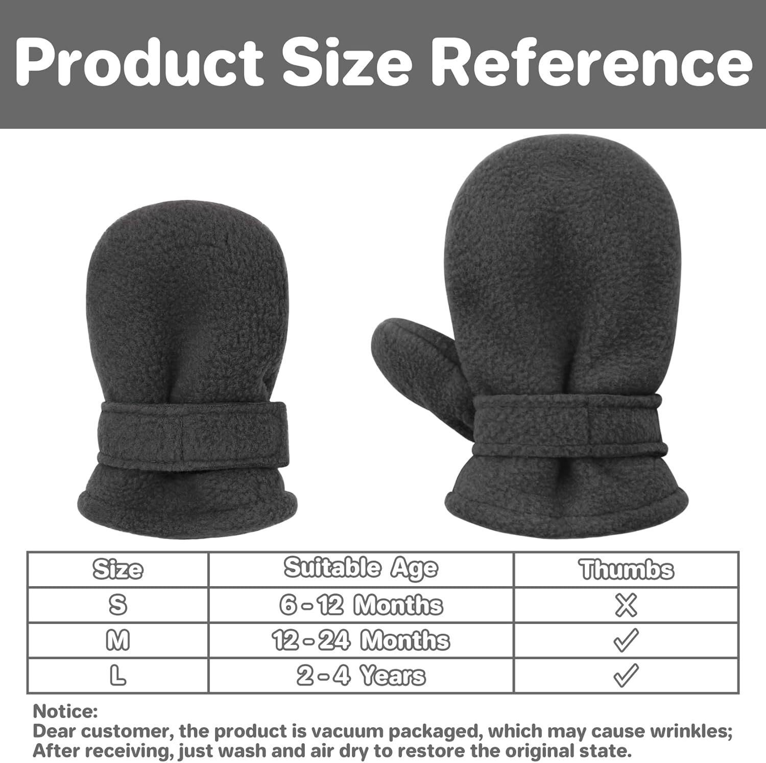 QikQik Baby Mittens Gloves