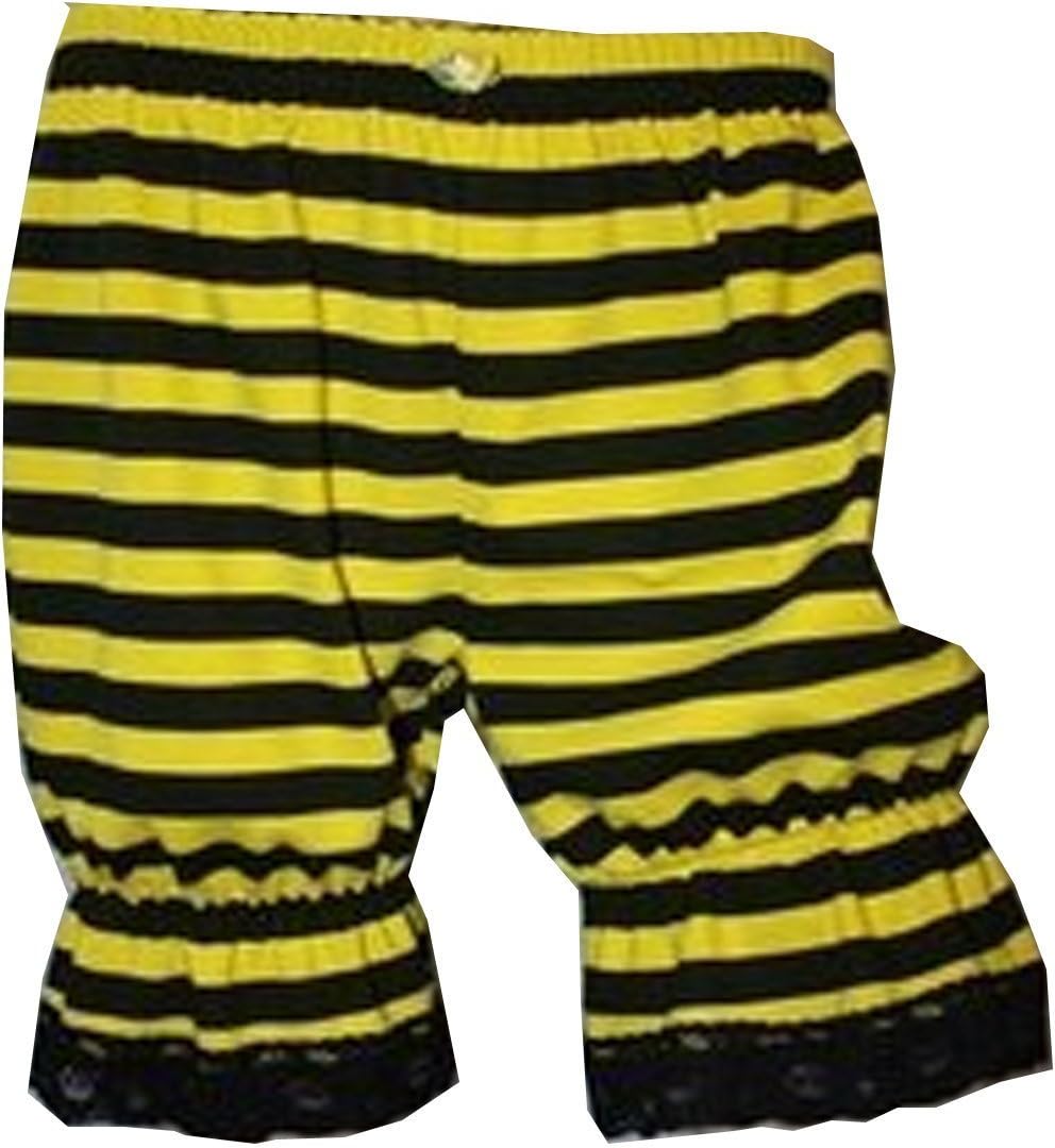 Insanity Bumble Bee Yellow Black Striped Short Bloomers