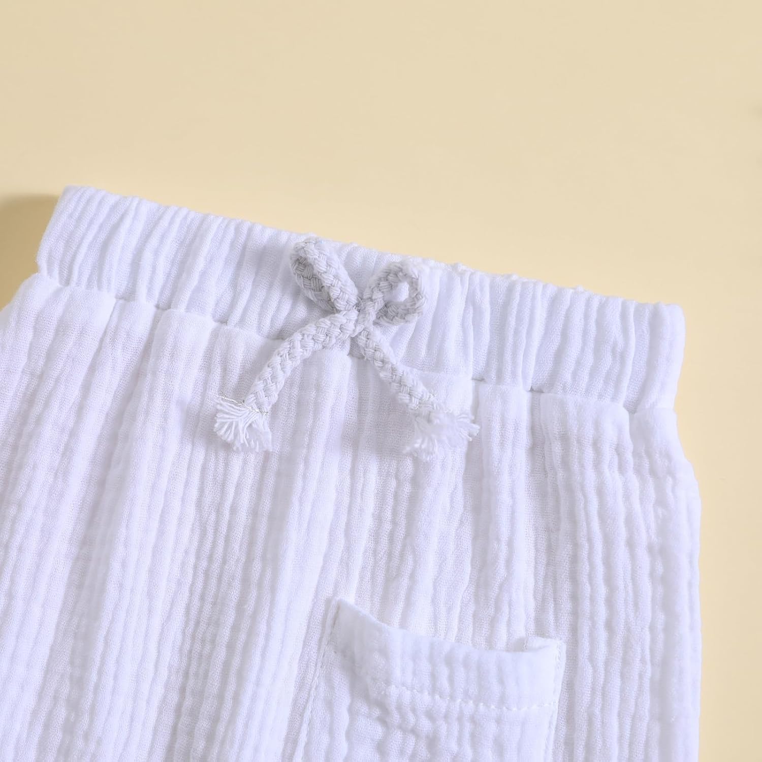 Pudcoco Elastic Waist Cotton Bottoms for Babies - Perfect for Toddlers