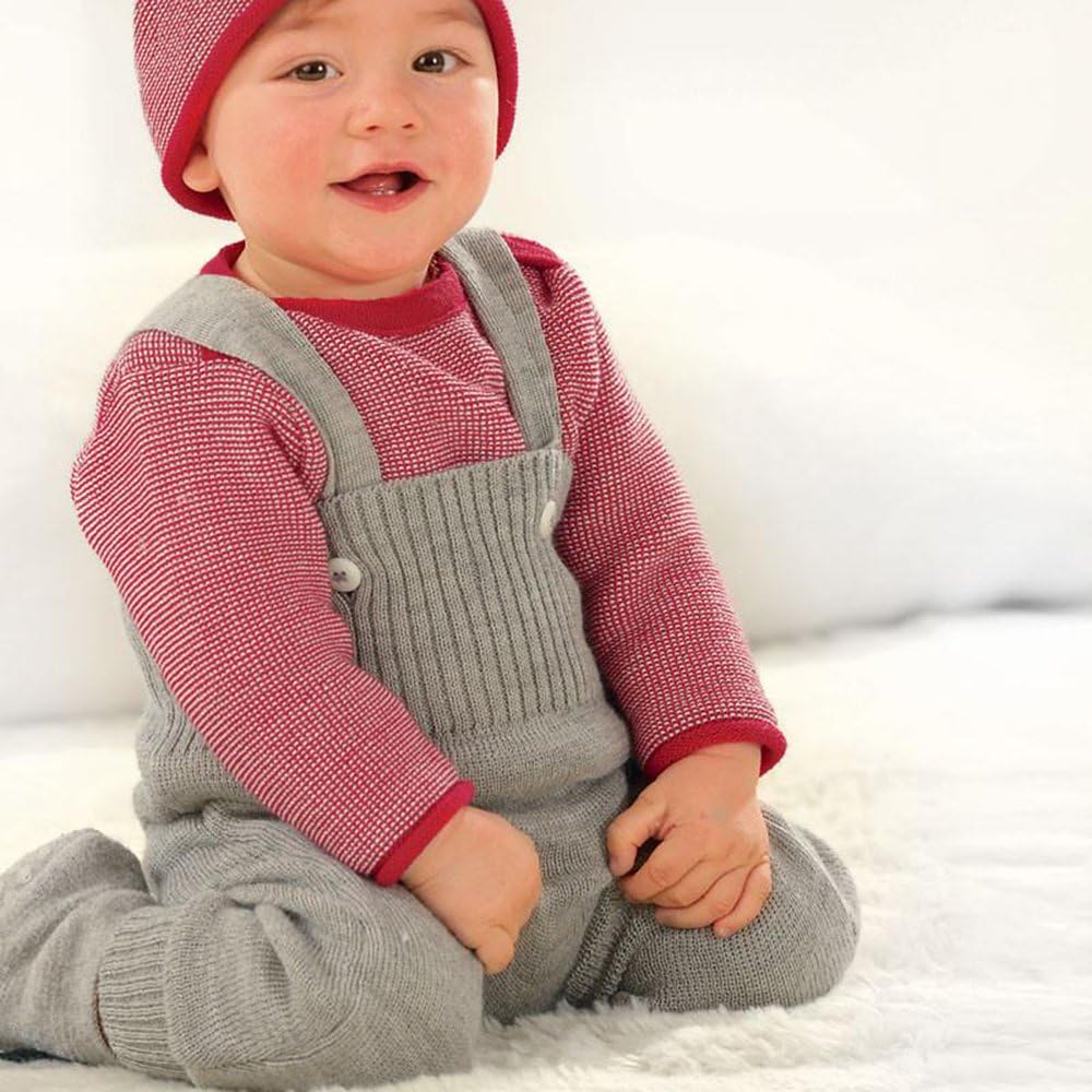 Cushy Organic Merino Wool Pants for Babies