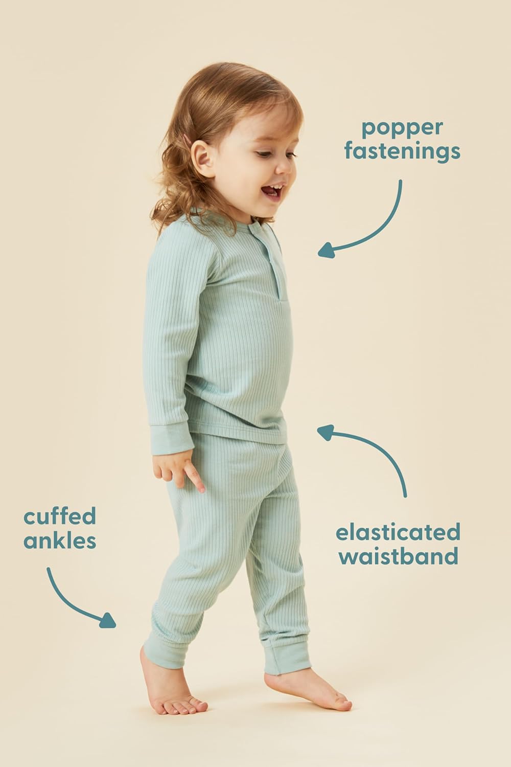 MORI Baby Pajama Set for Boys Girls Luxury Sleepwear for Babies