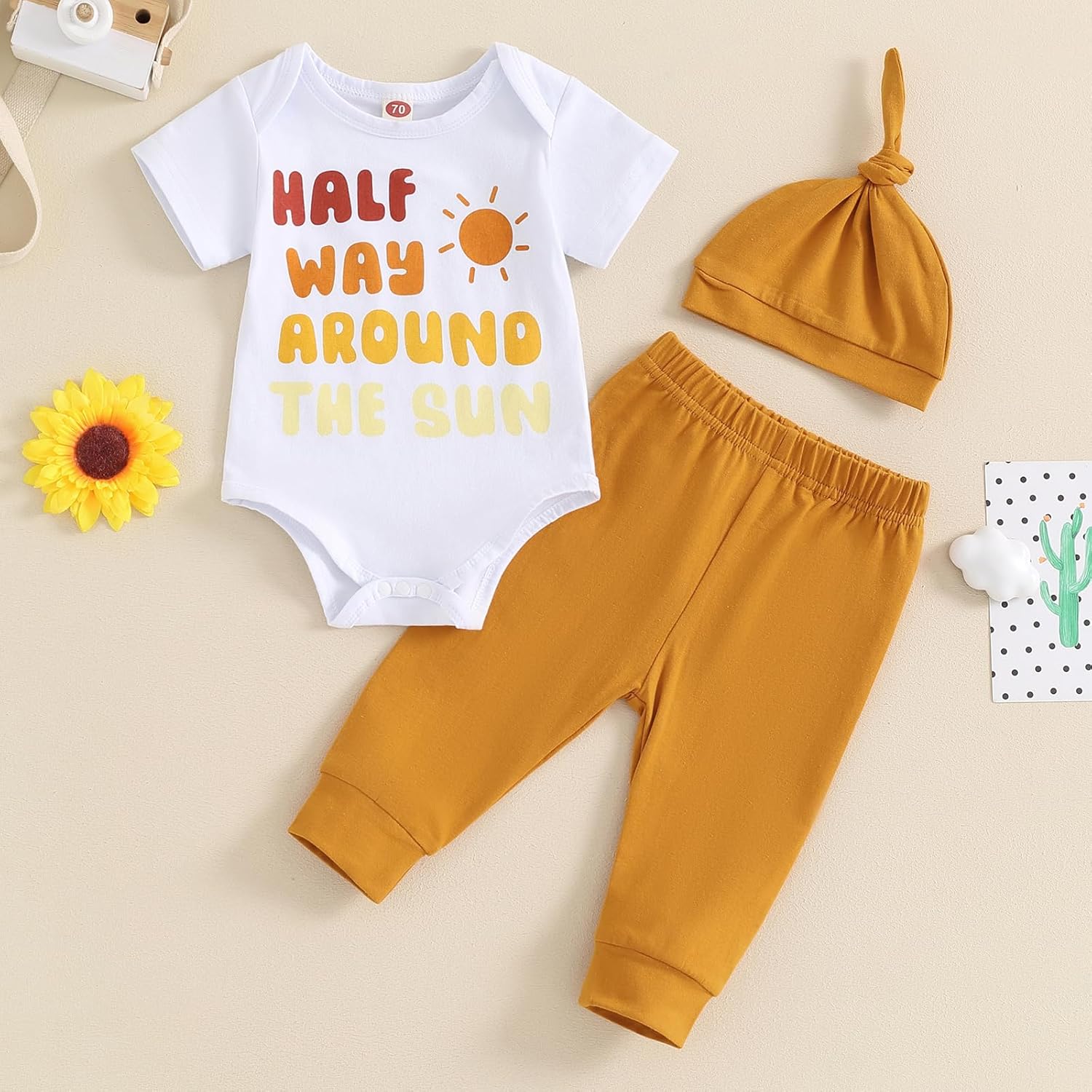 Summer Boys Romper Set