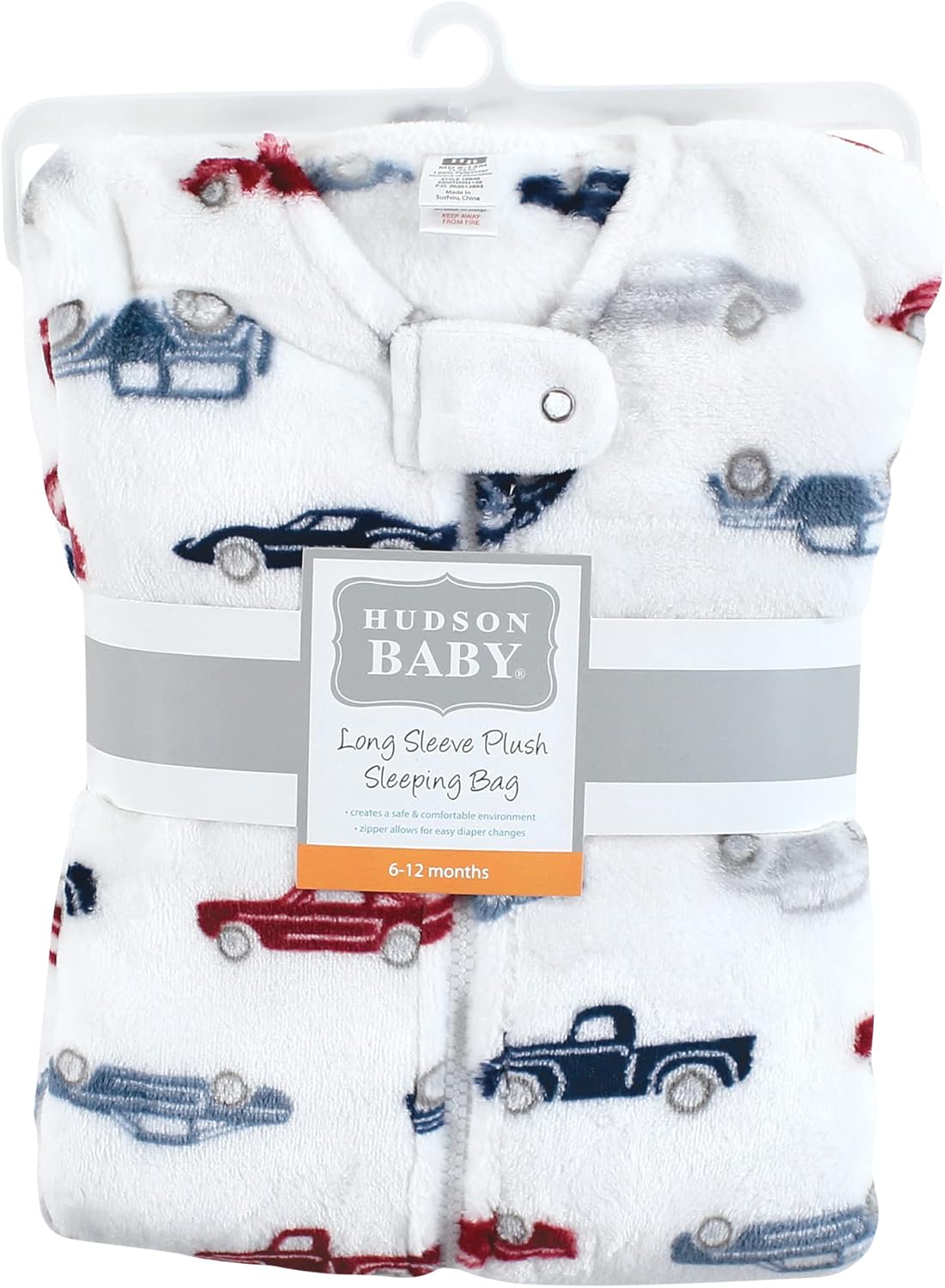 Hudson Baby Unisex BabyPlush Sleep Sack Cozy Blanket for Safe Sleep