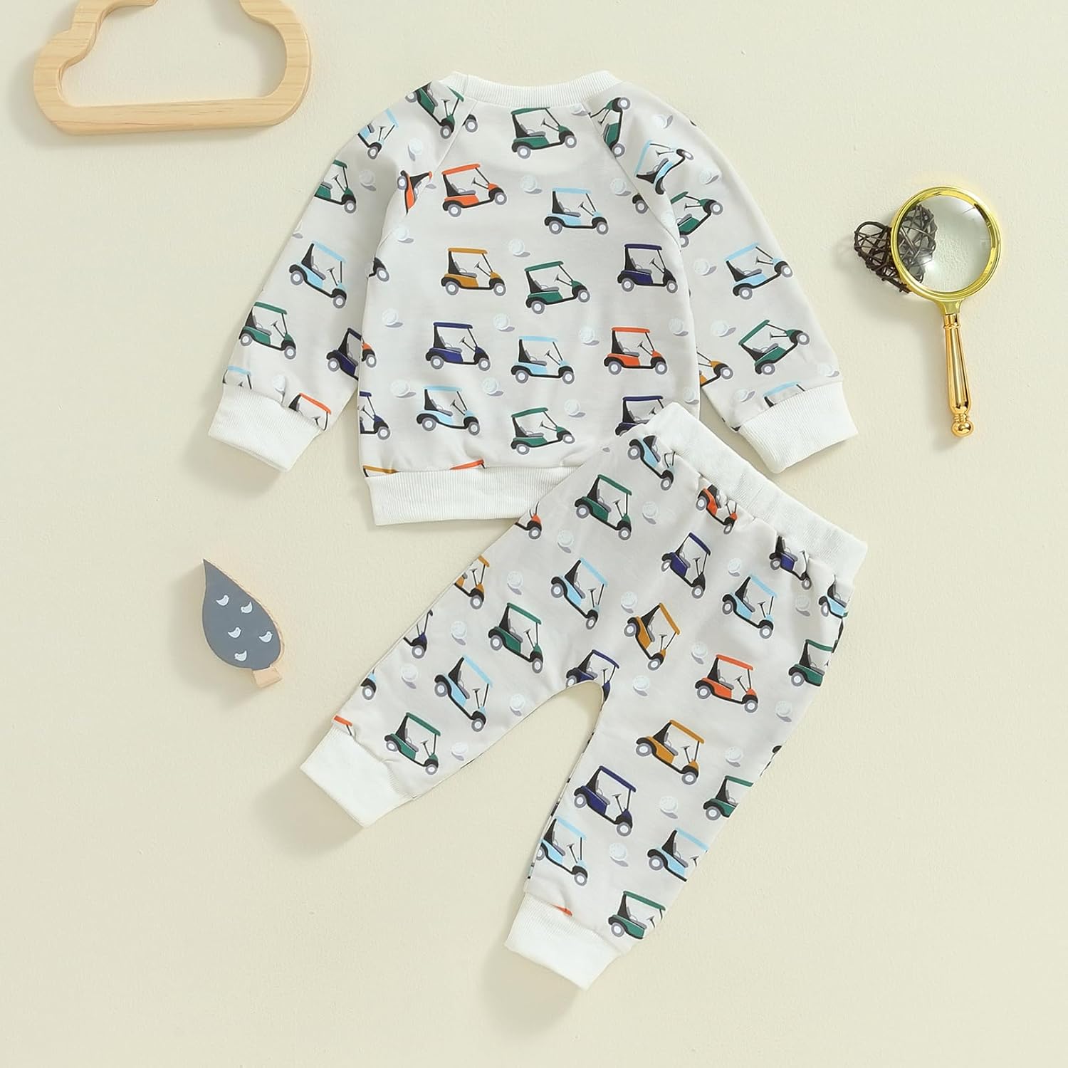 Ynibbim Toddler Boys Autumn Sweatsuits