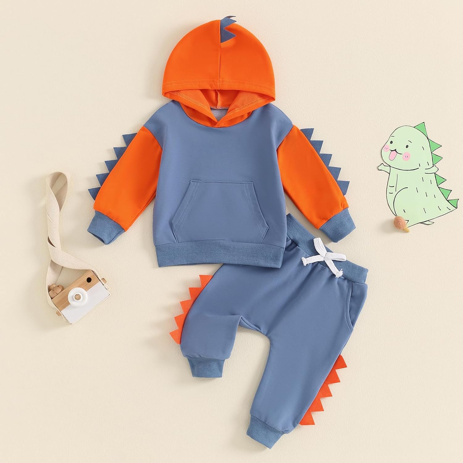 SDGHG dinosaur-themed toddler boys outfits set