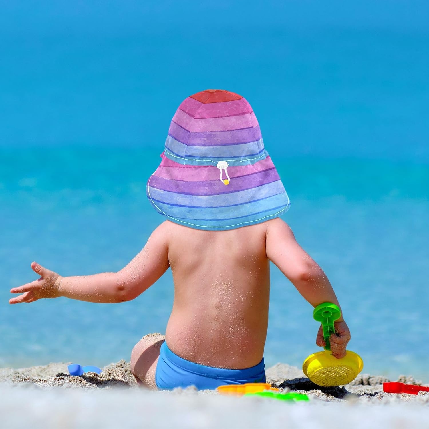 Bright and Bold UV Protection for Toddler Boys