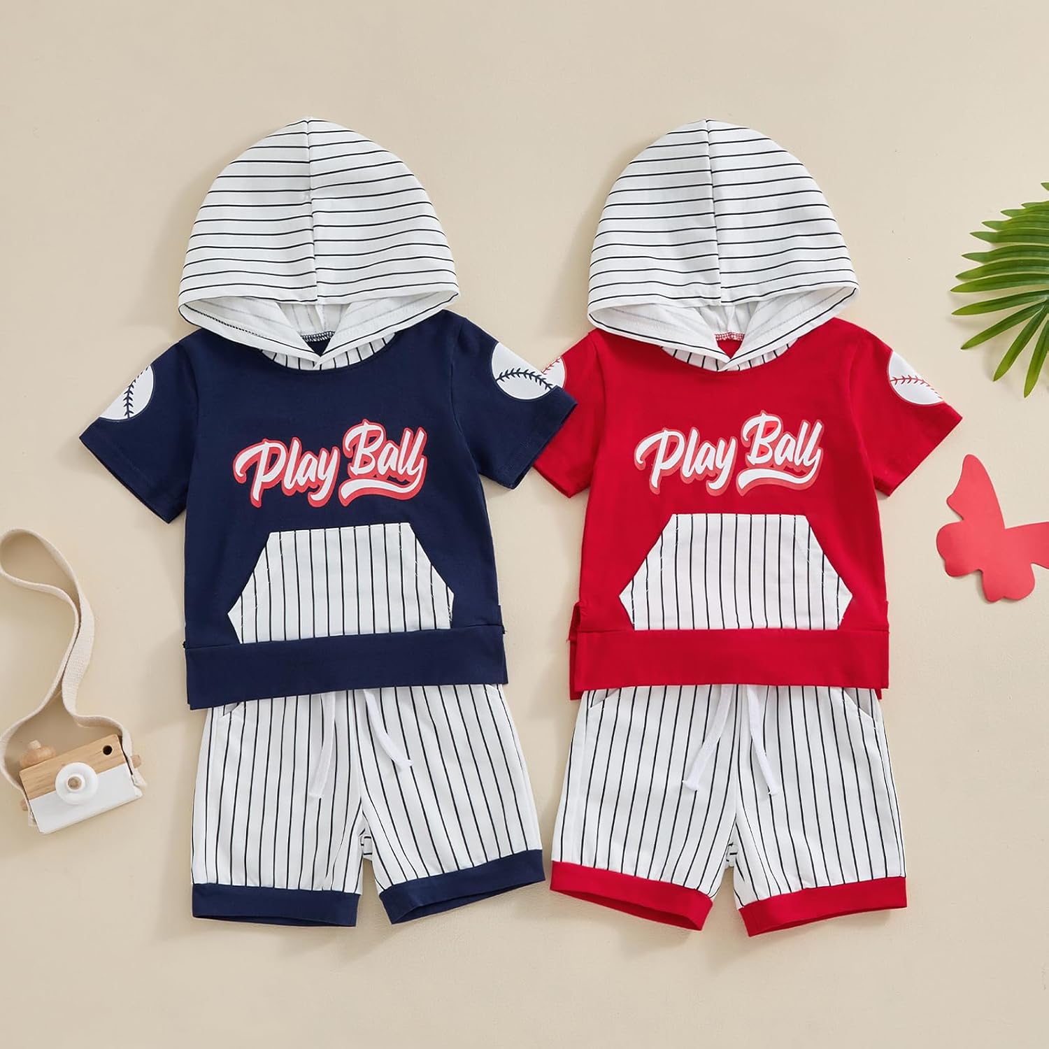 Littleamerican Flag Toddler Boy Outfit for 4th of July