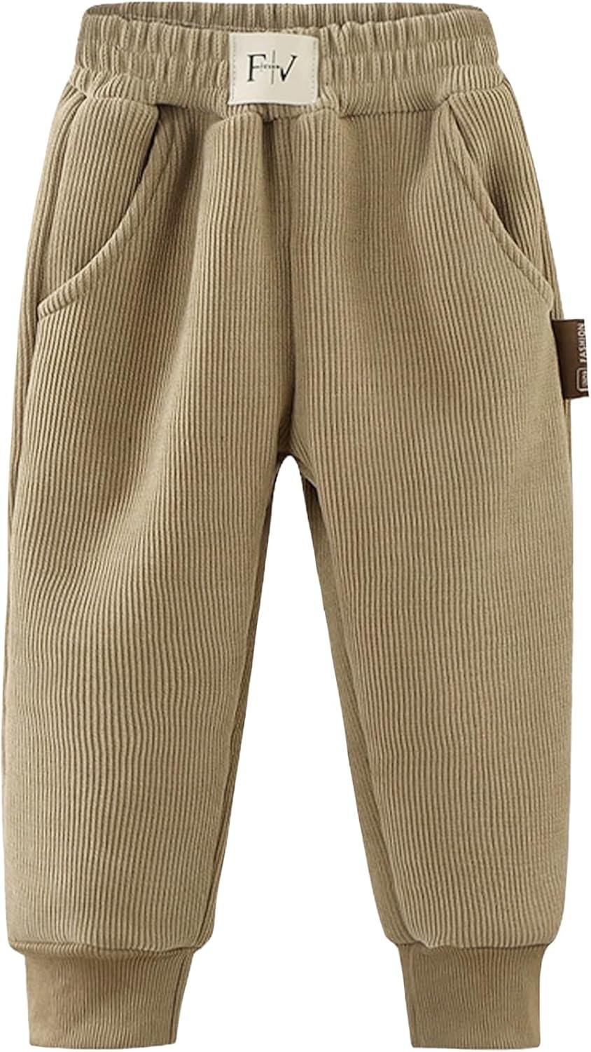 Happy Cherry Toddler Winter Jogger Pants