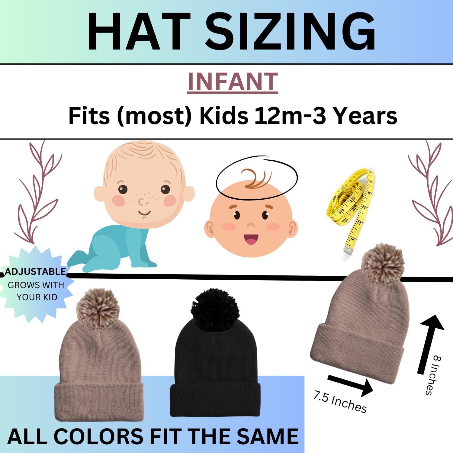 Lets Get Cozy Baby Beanie - Infant to Toddler
