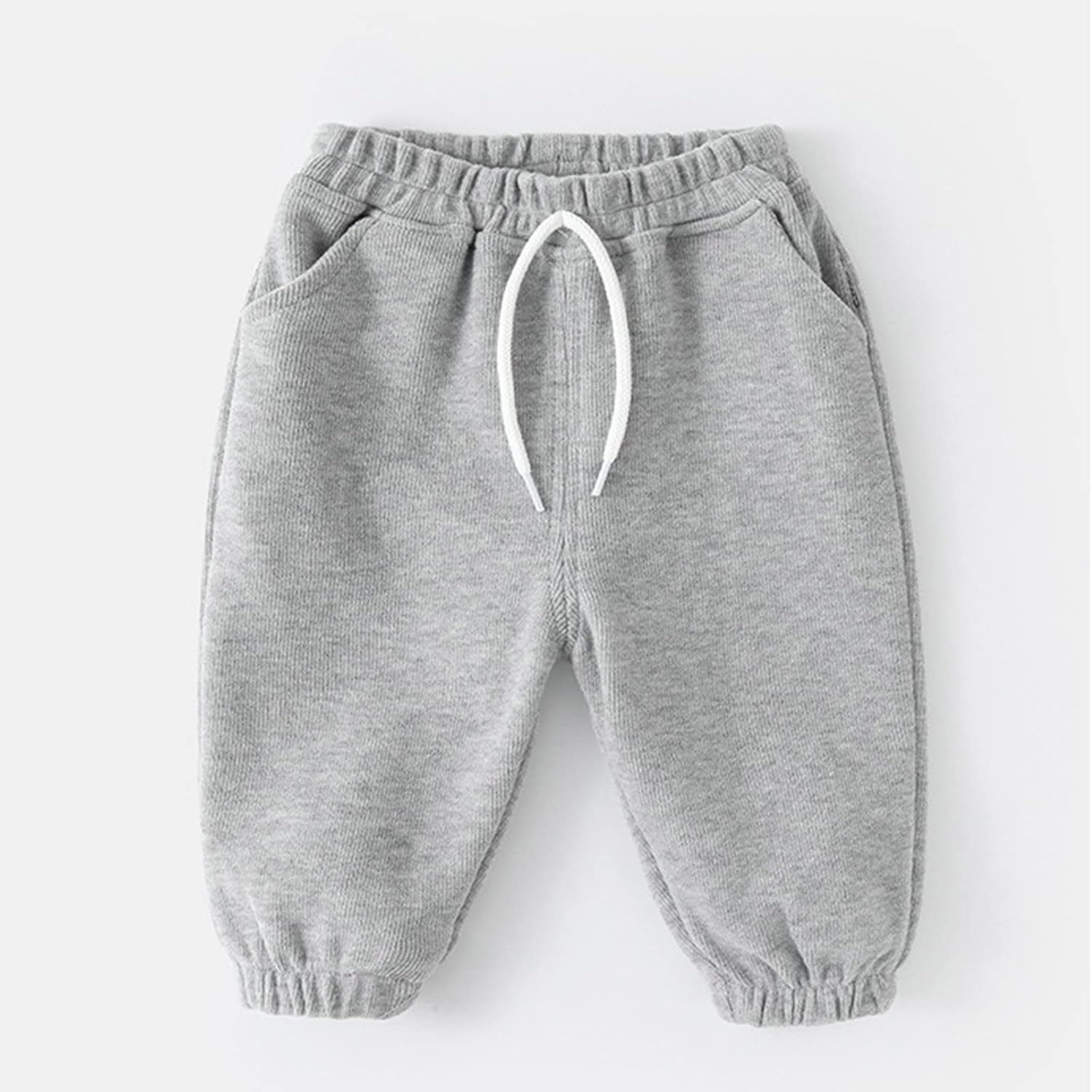 Inzightful Collection of Comfort Quality Toddler Baby Boys Girls Jogger Pants