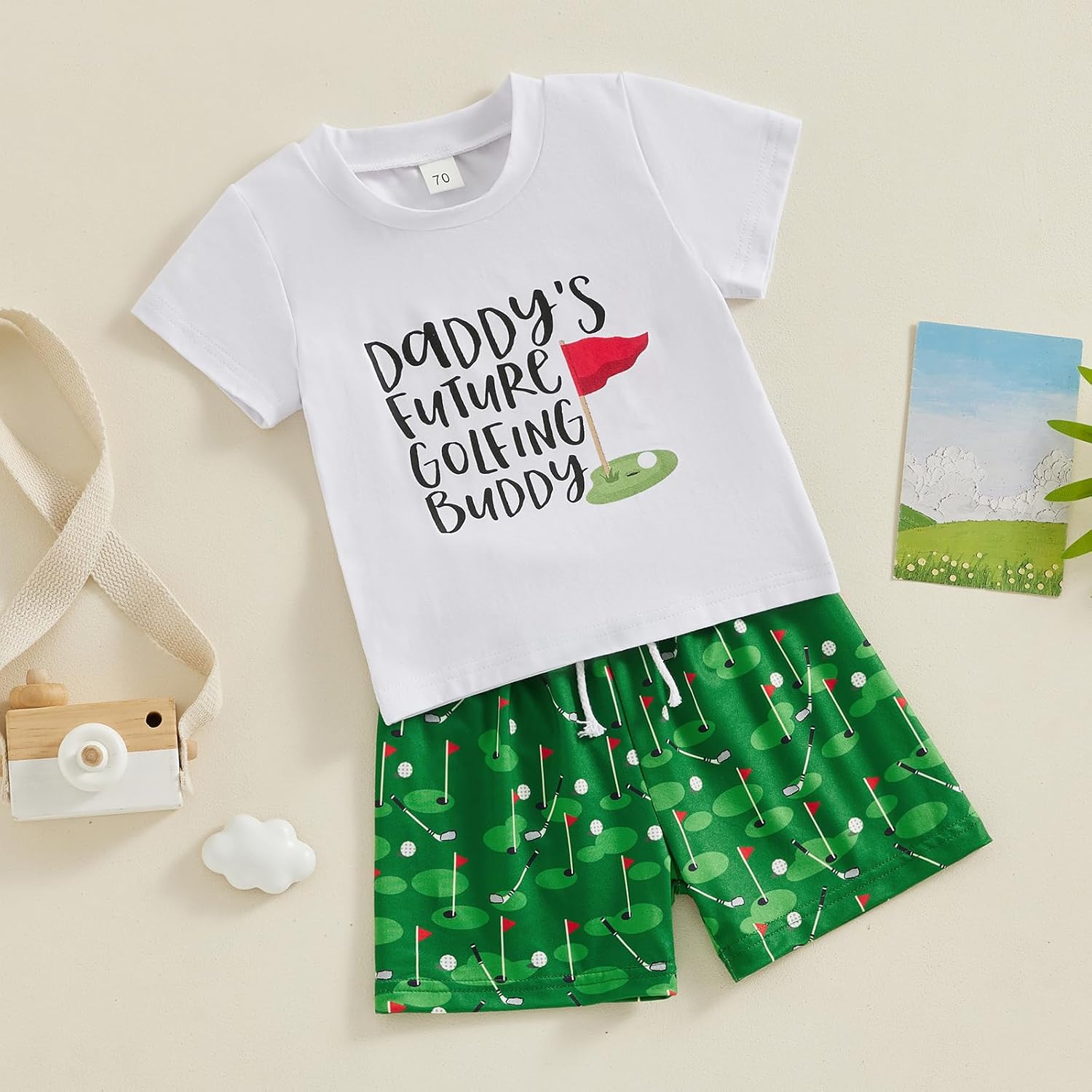 infant boys golf outfit